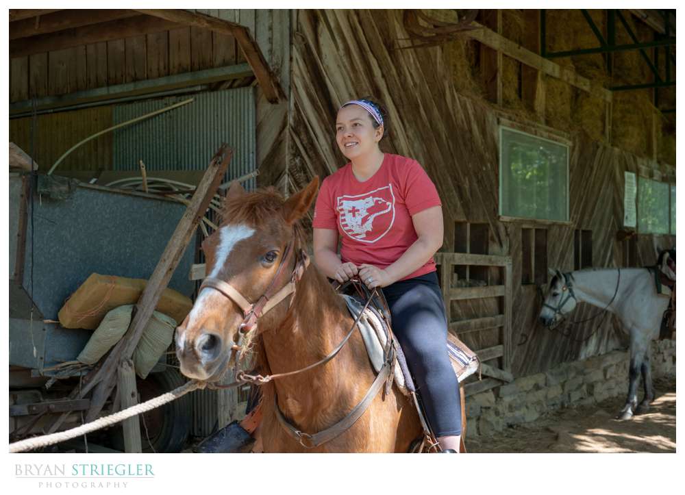 horse back riding in Ponca